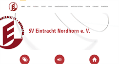 Desktop Screenshot of eintracht-nordhorn.de